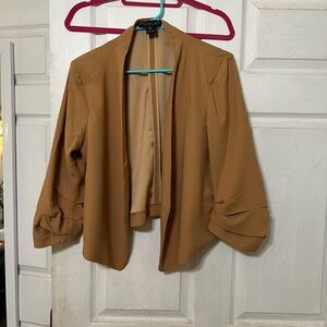 Women’s gold/ yellow blazer